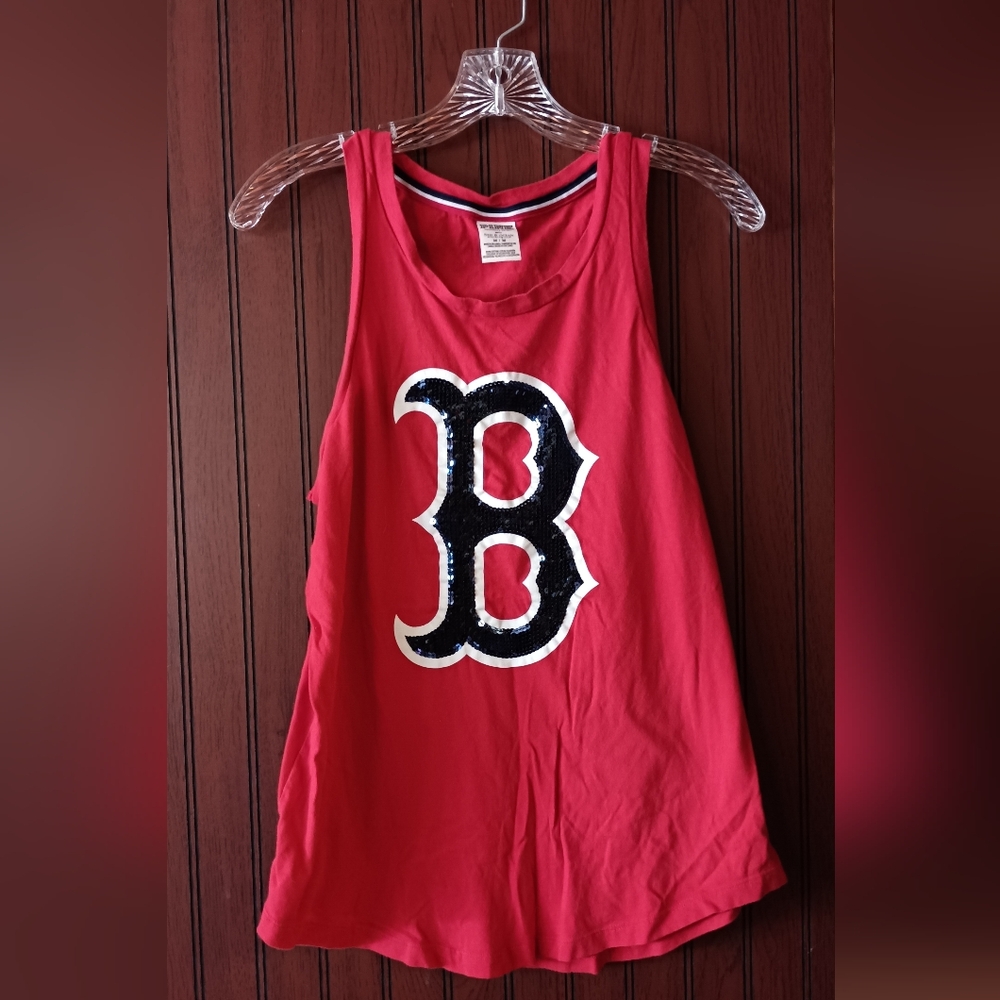 VS PINK MLB Boston Red Sox Tank